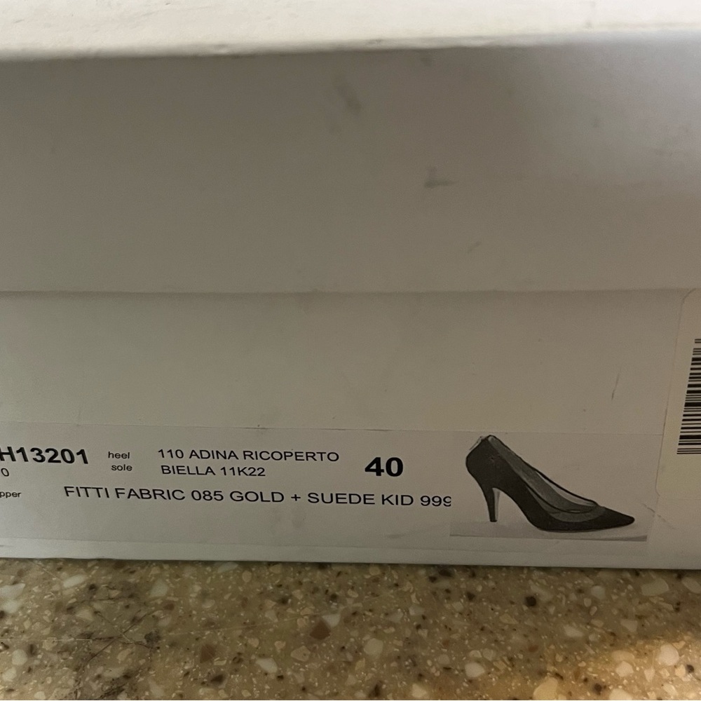 NWTB Chloe Adina Ricoperto Biella Pumps - Picture 9 of 12
